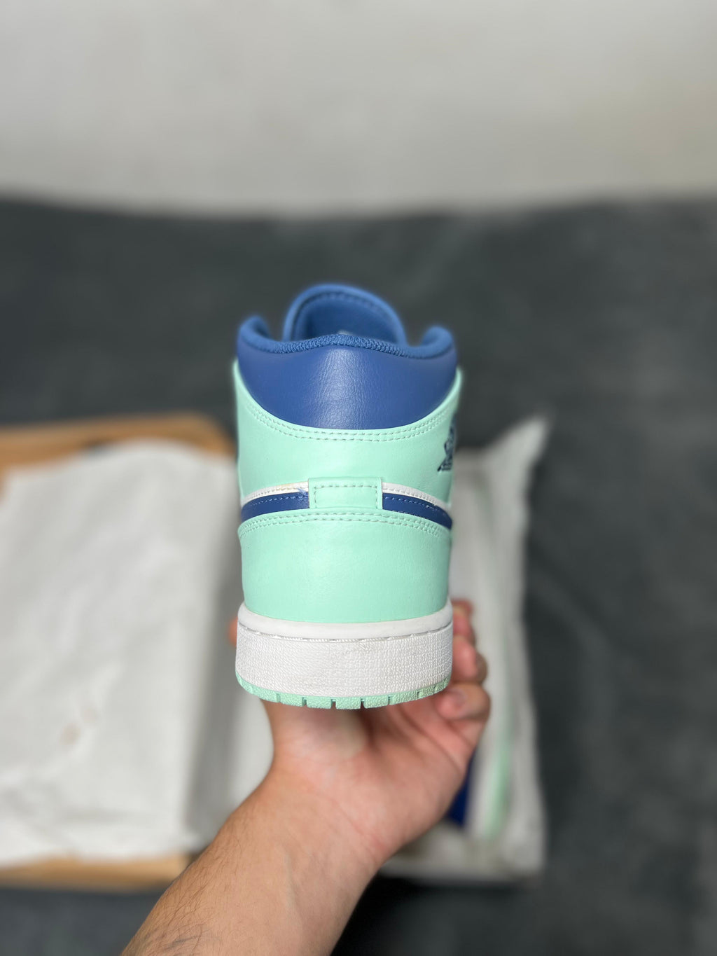 Jordan 1 Mid Mystic Navy Mint Foam (11.5 US - 29.5 MX)