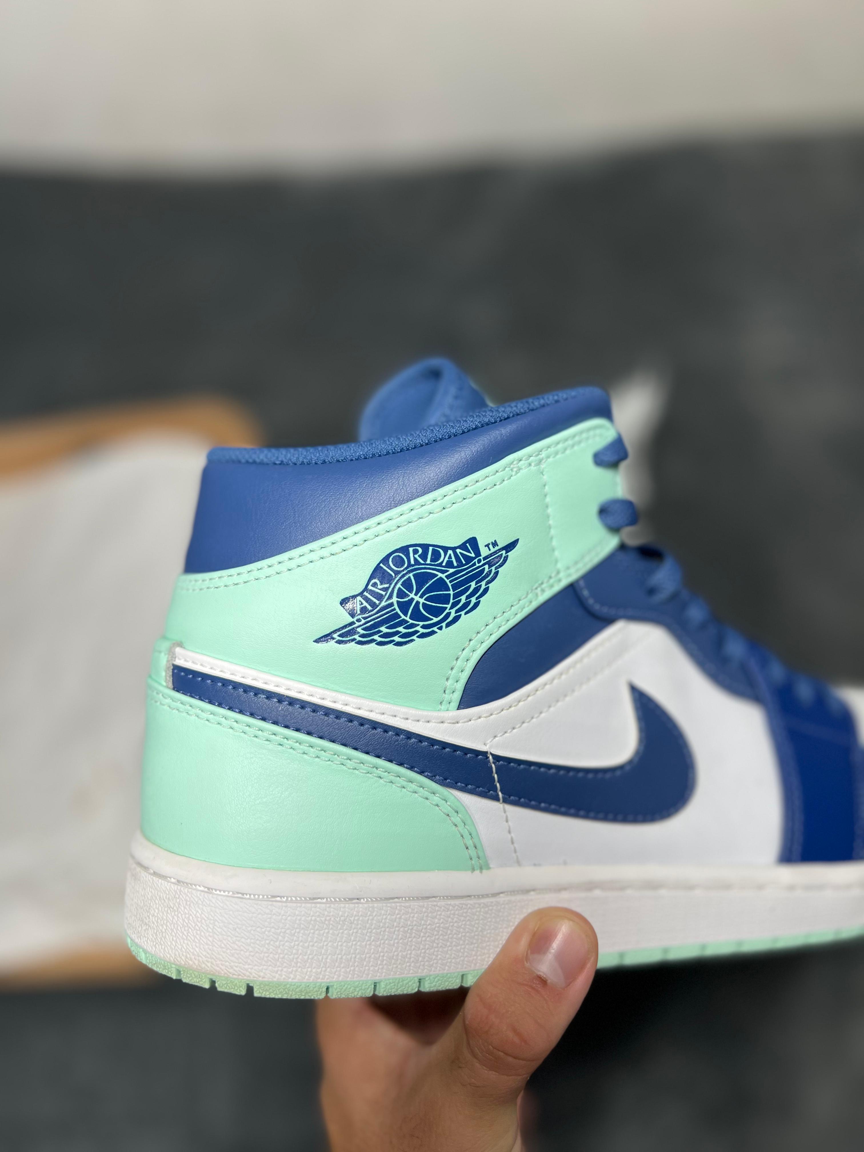Jordan 1 Mid Mystic Navy Mint Foam (11.5 US - 29.5 MX)