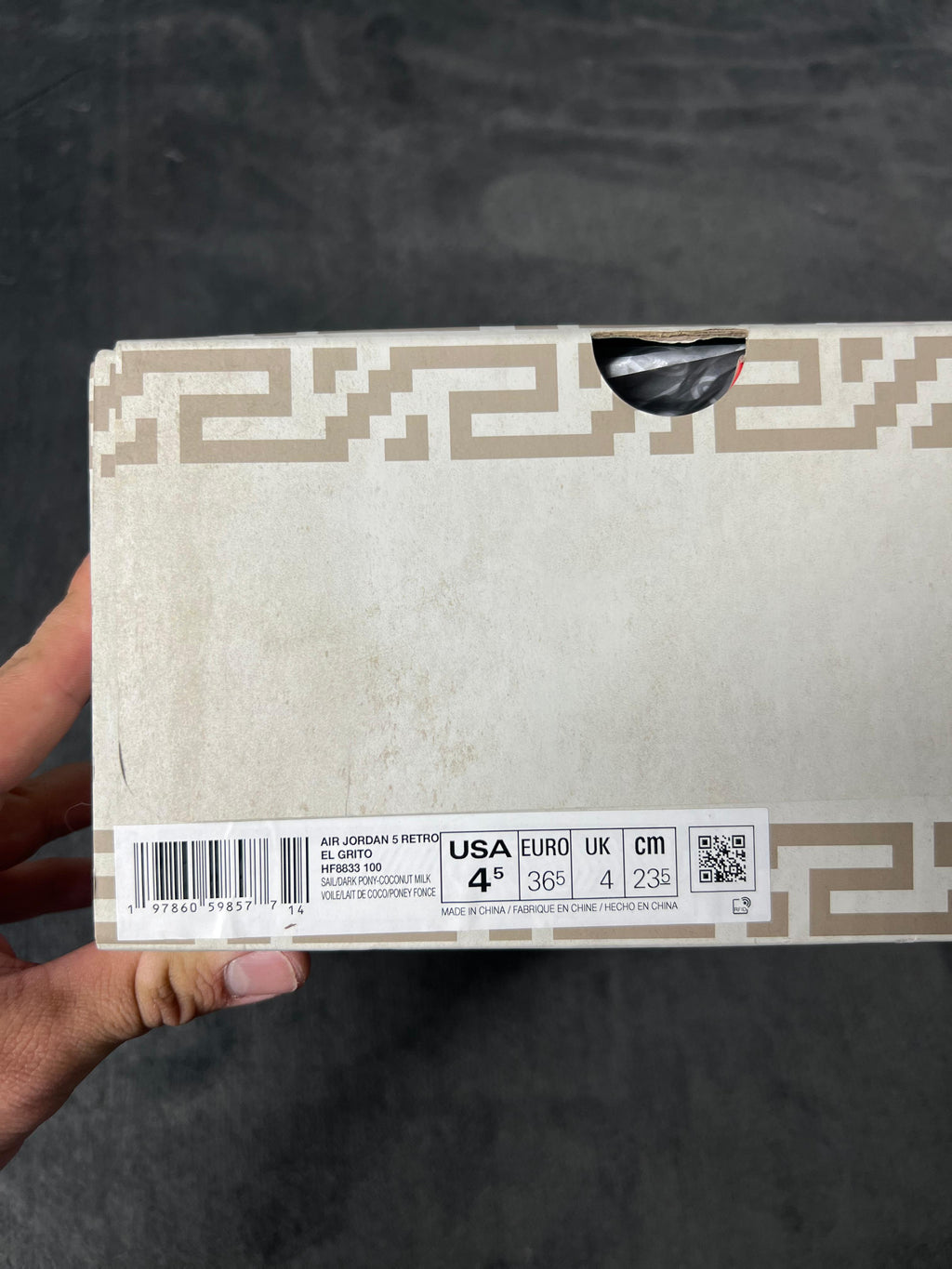 Jordan 5 Retro High "El Grito" (4.5 US - 23.5 MX)
