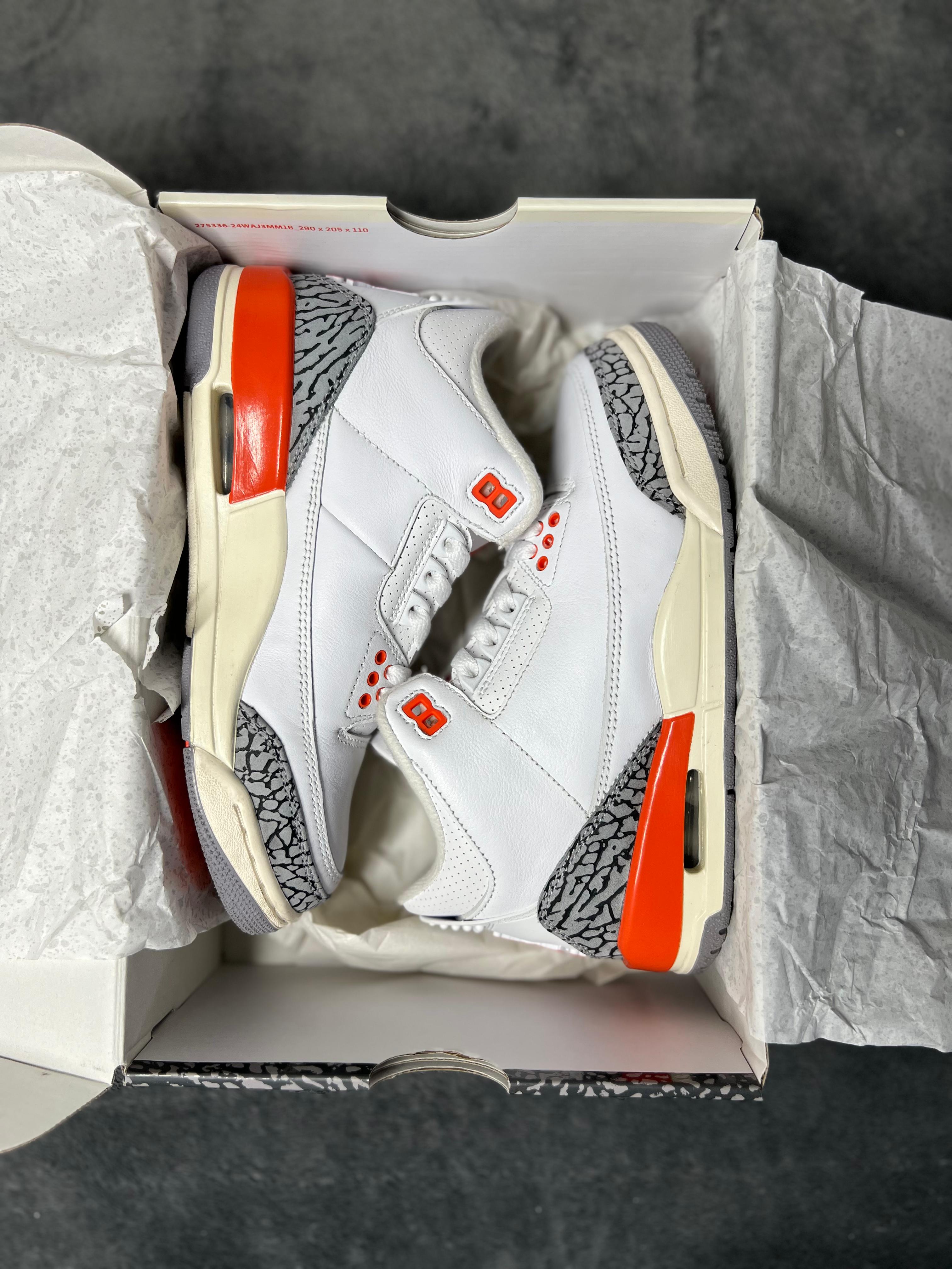 Jordan 3 Retro Georgia Peach (6 US - 23 MX)