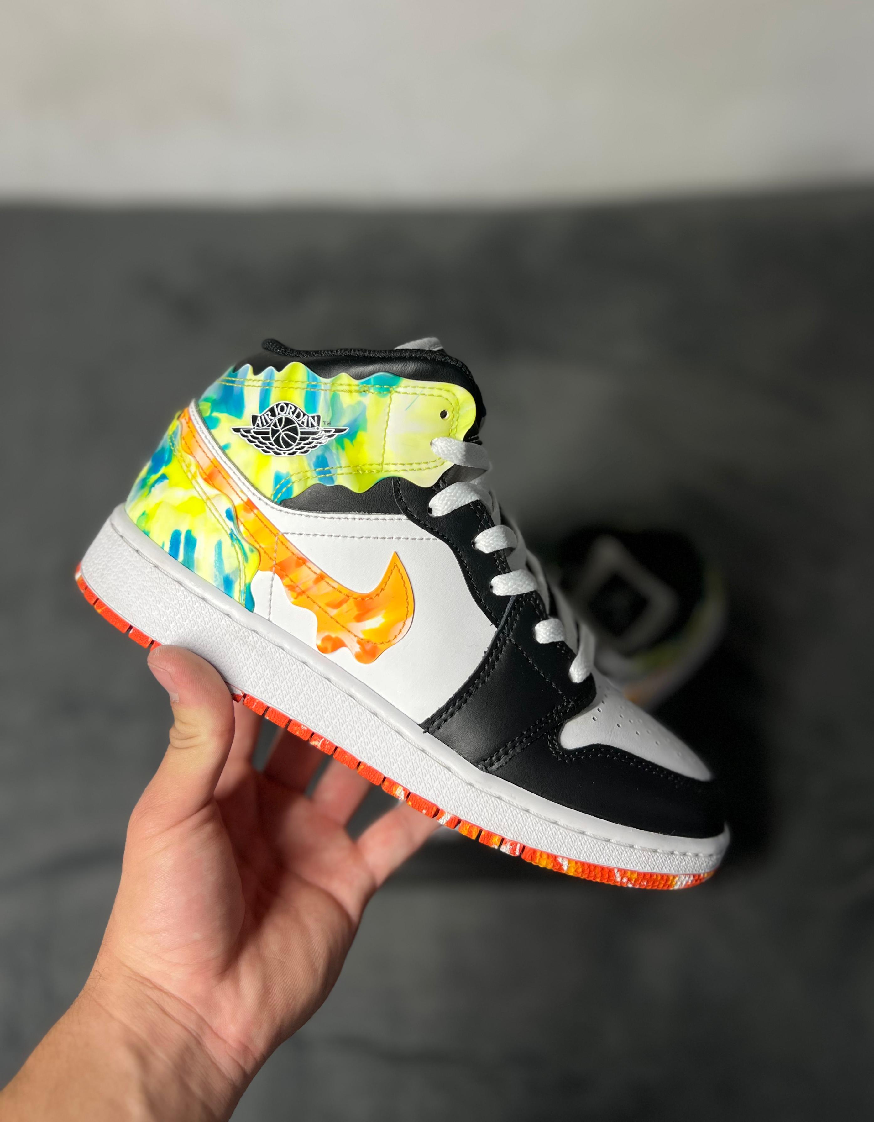 Jordan 1 Mid Slim Vortex (4.5 US - 23.5MX)