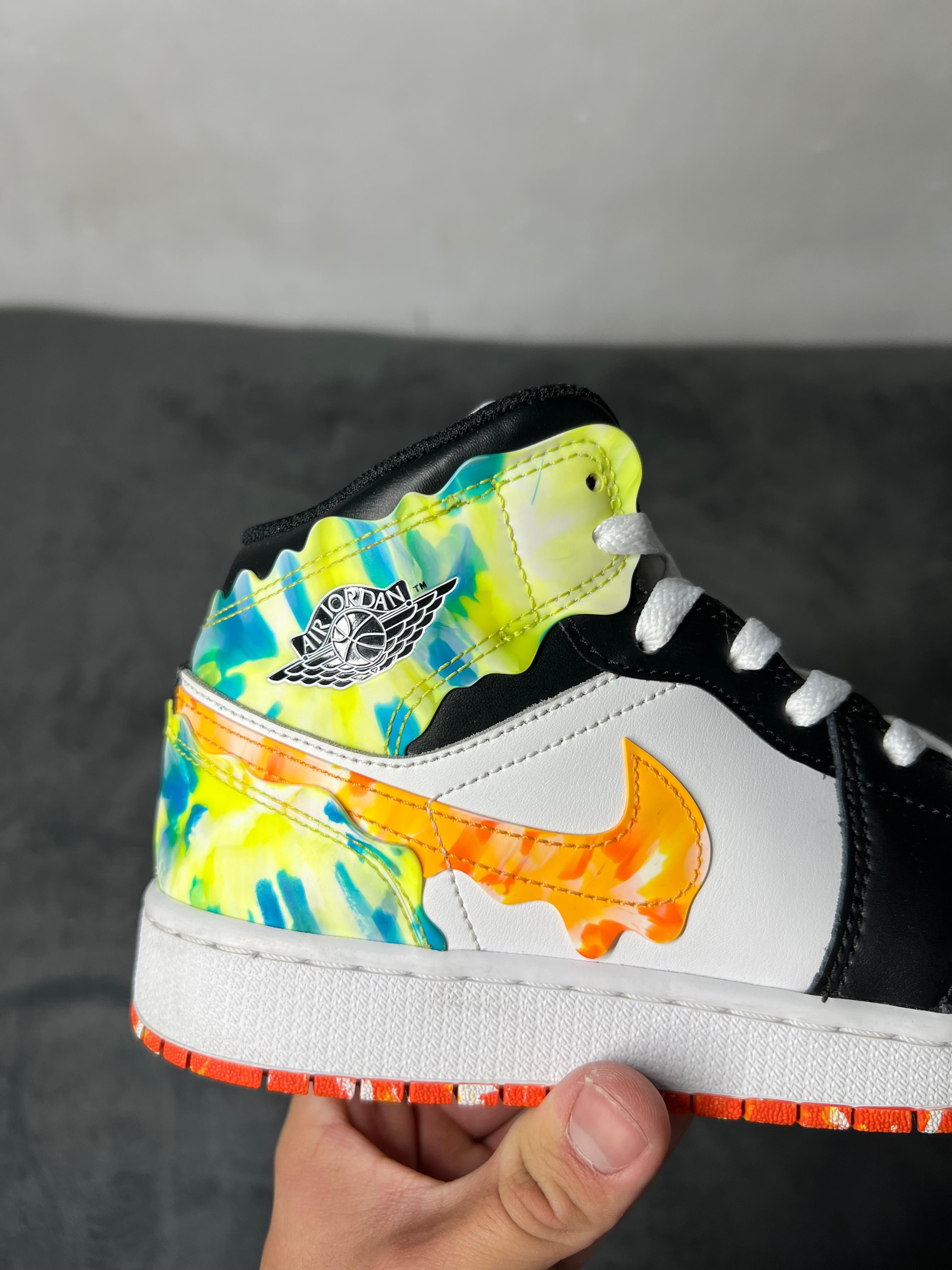 Jordan 1 Mid Slim Vortex (4.5 US - 23.5MX)