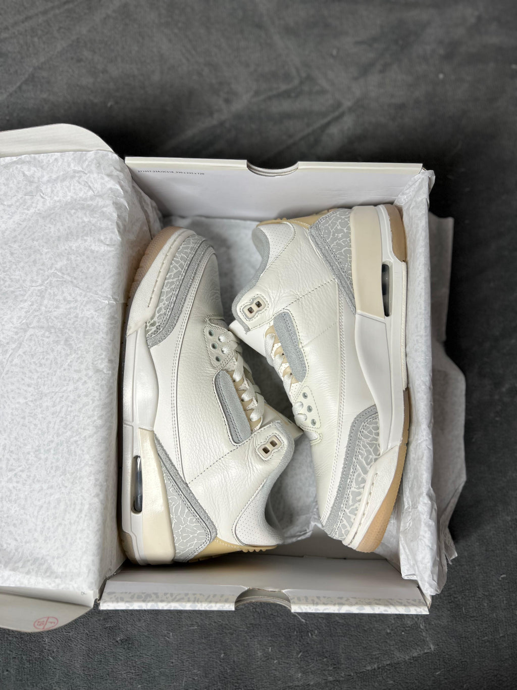 Jordan 3 Retro Craft Ivory (9.5 US - 27.5 MX)