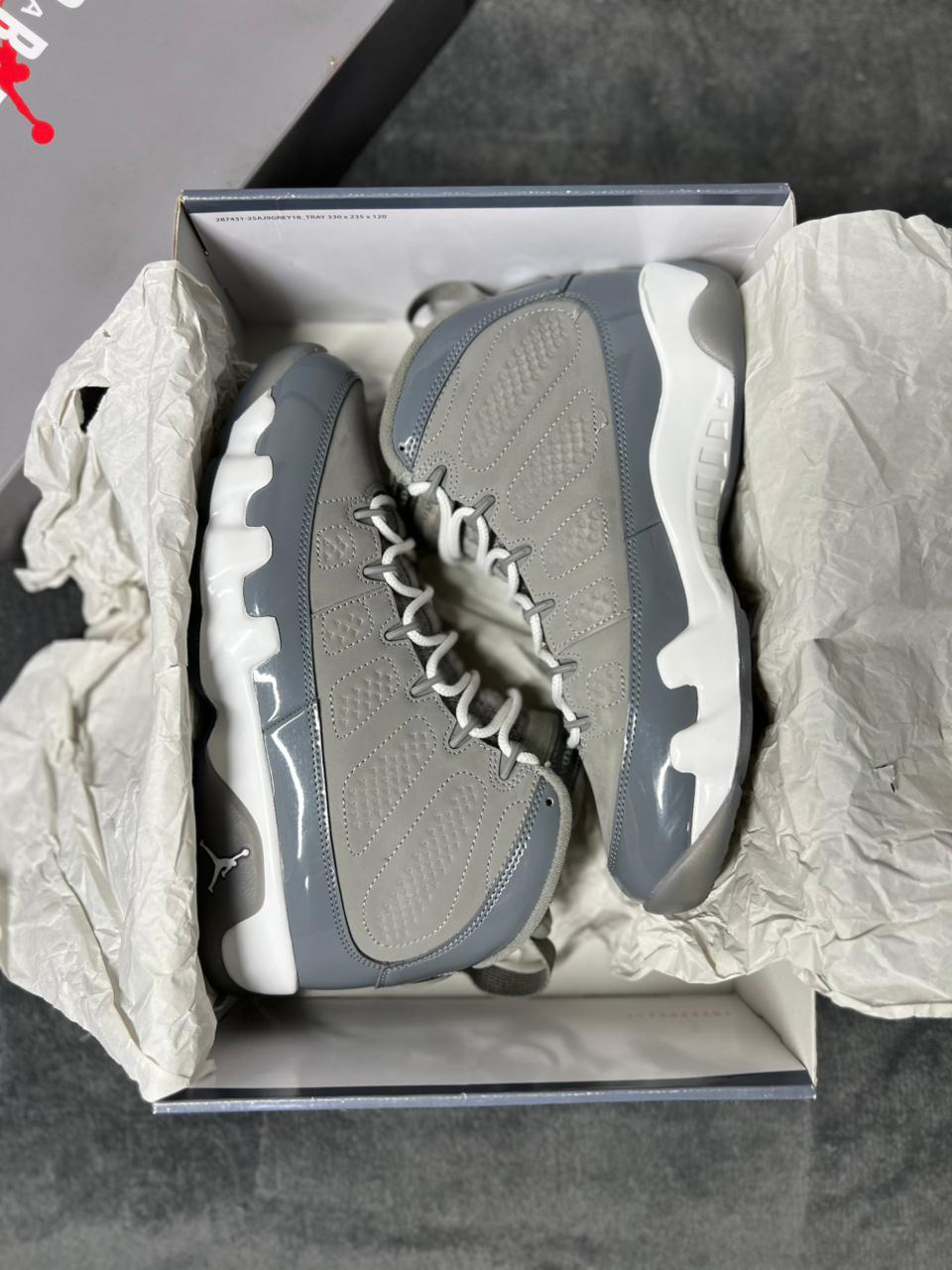 Jordan 9 Retro Cool Grey (8 US - 26 MX)