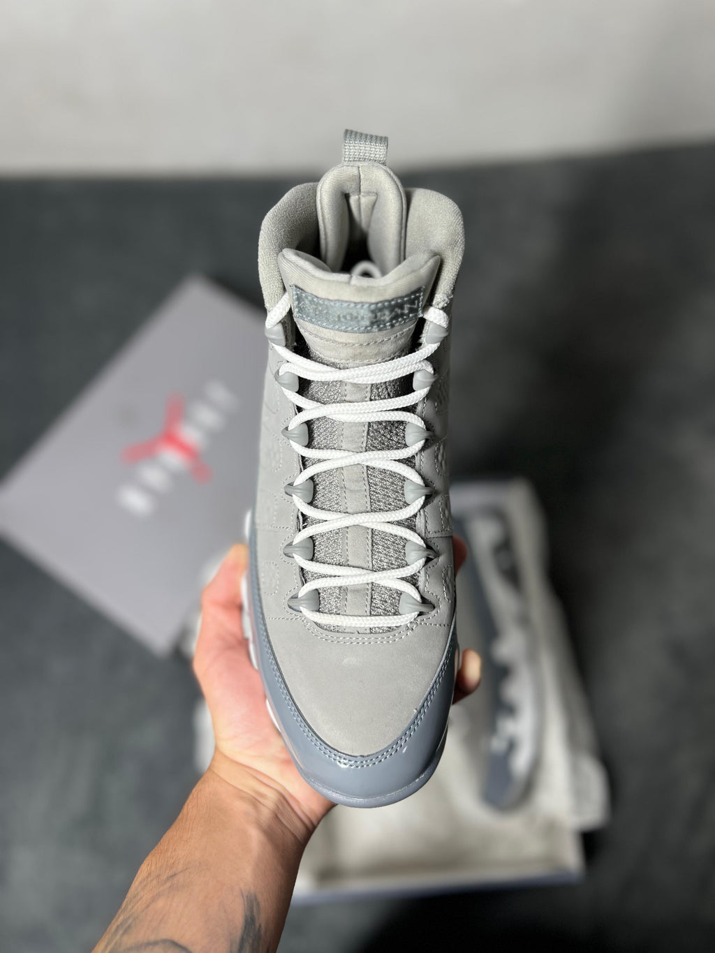 Jordan 9 Retro Cool Grey (8 US - 26 MX)