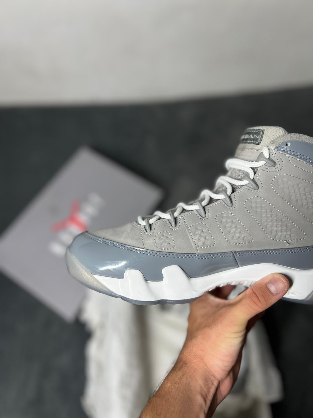 Jordan 9 Retro Cool Grey (8 US - 26 MX)