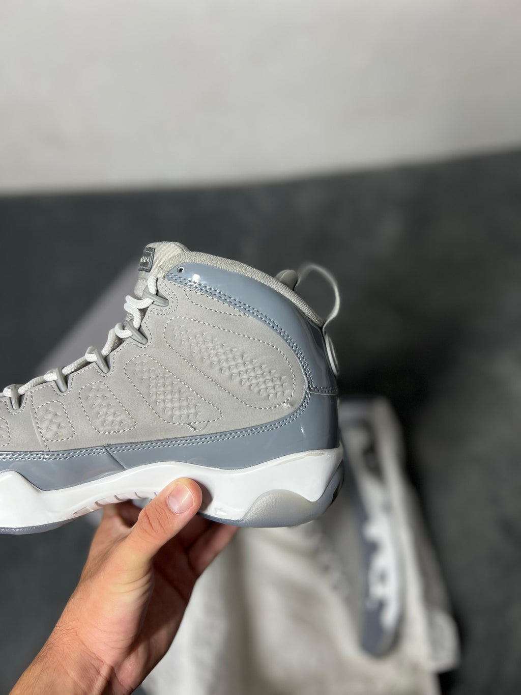 Jordan 9 Retro Cool Grey (8 US - 26 MX)