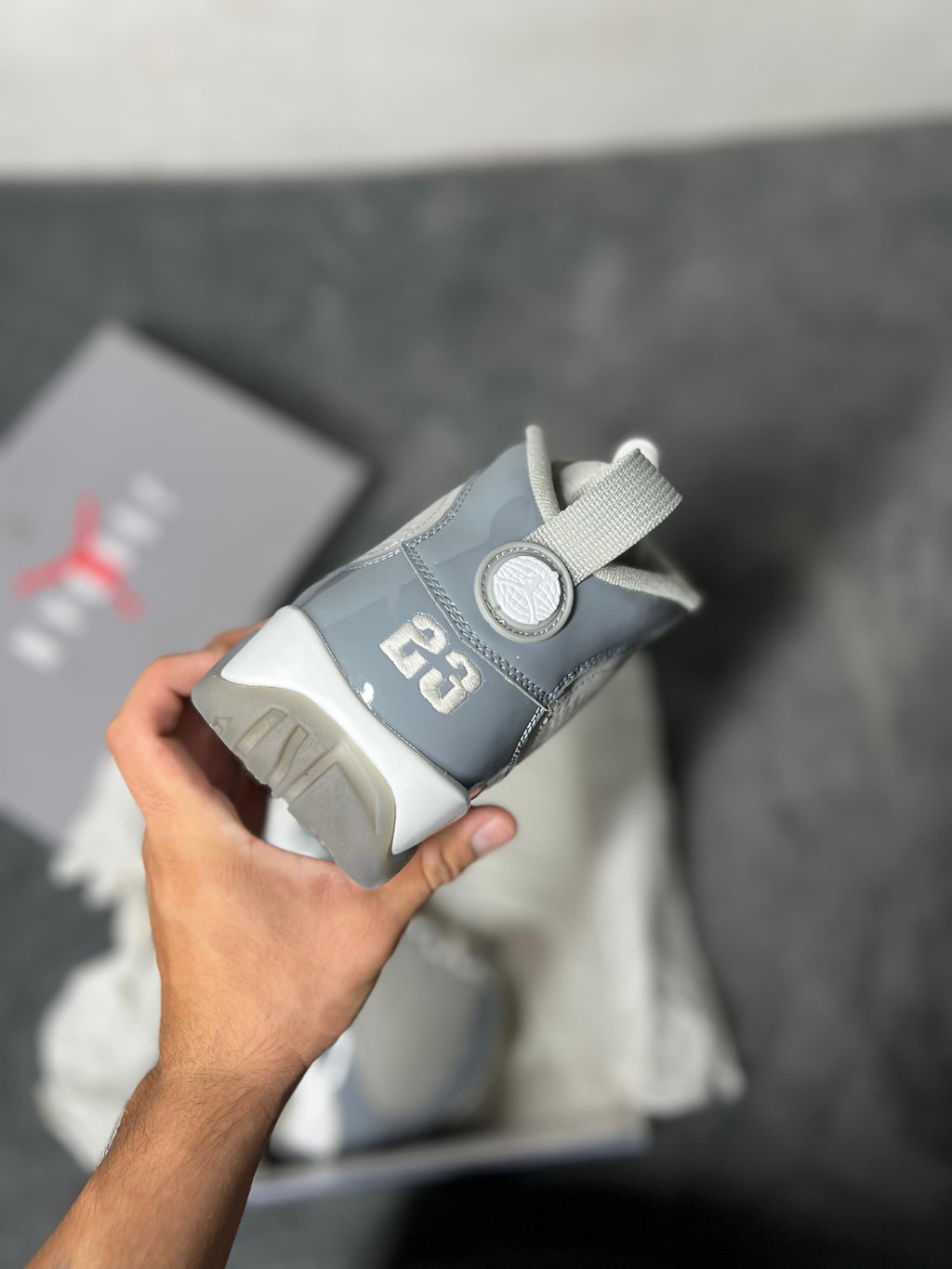 Jordan 9 Retro Cool Grey (8 US - 26 MX)