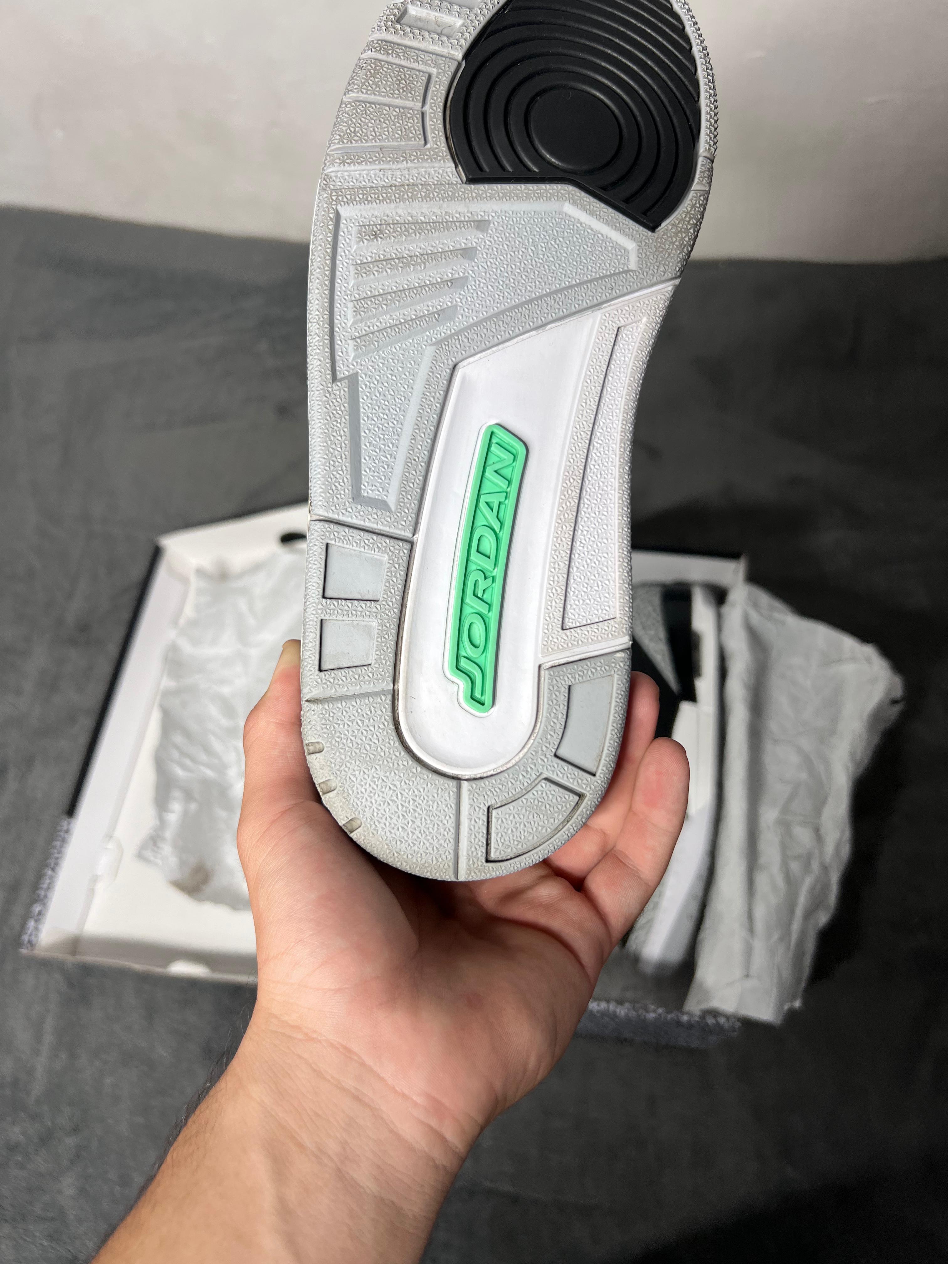 Jordan 3 Retro Green Glow (11 US - 29 MX)