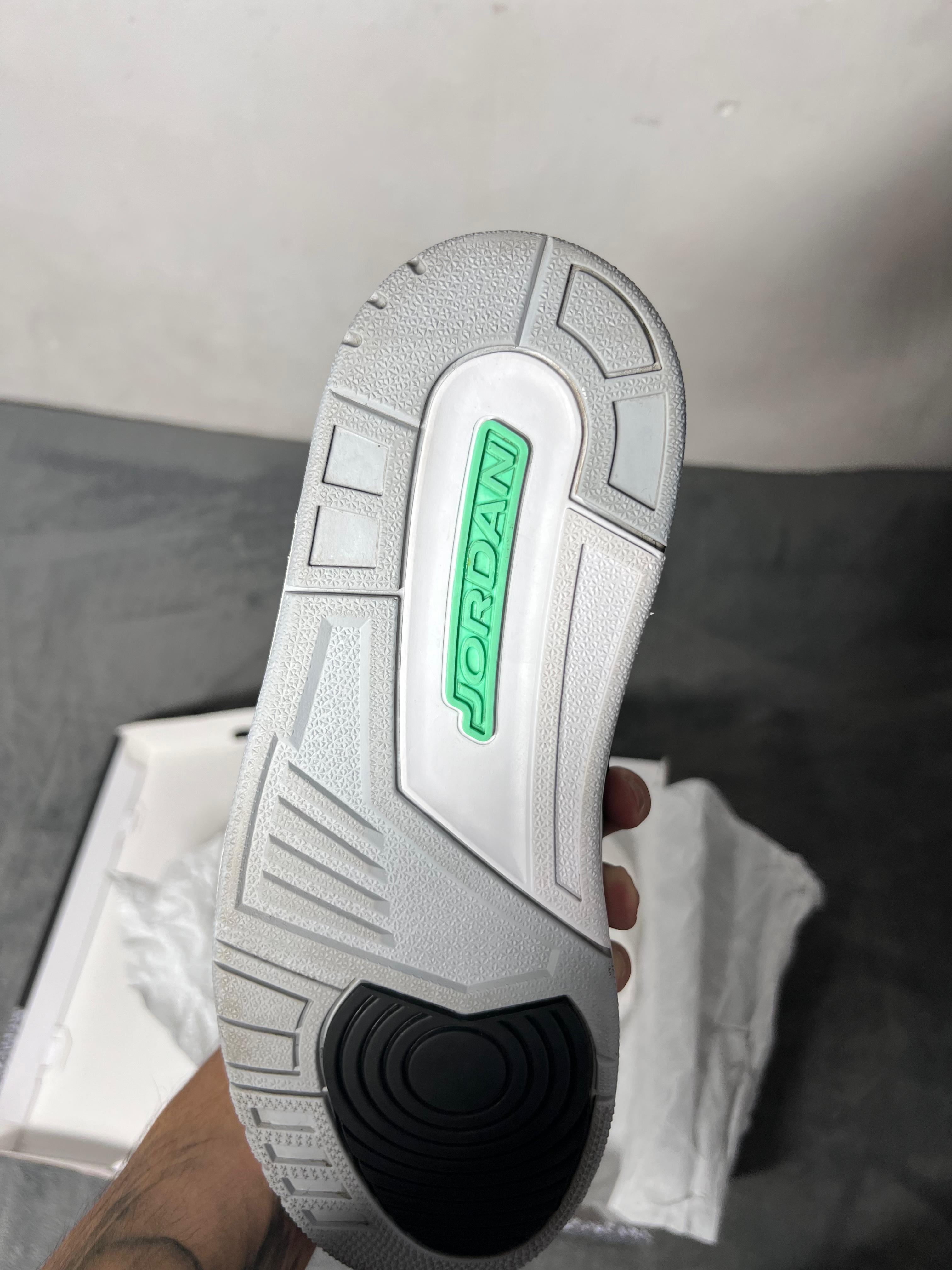 Jordan 3 Retro Green Glow (11 US - 29 MX)