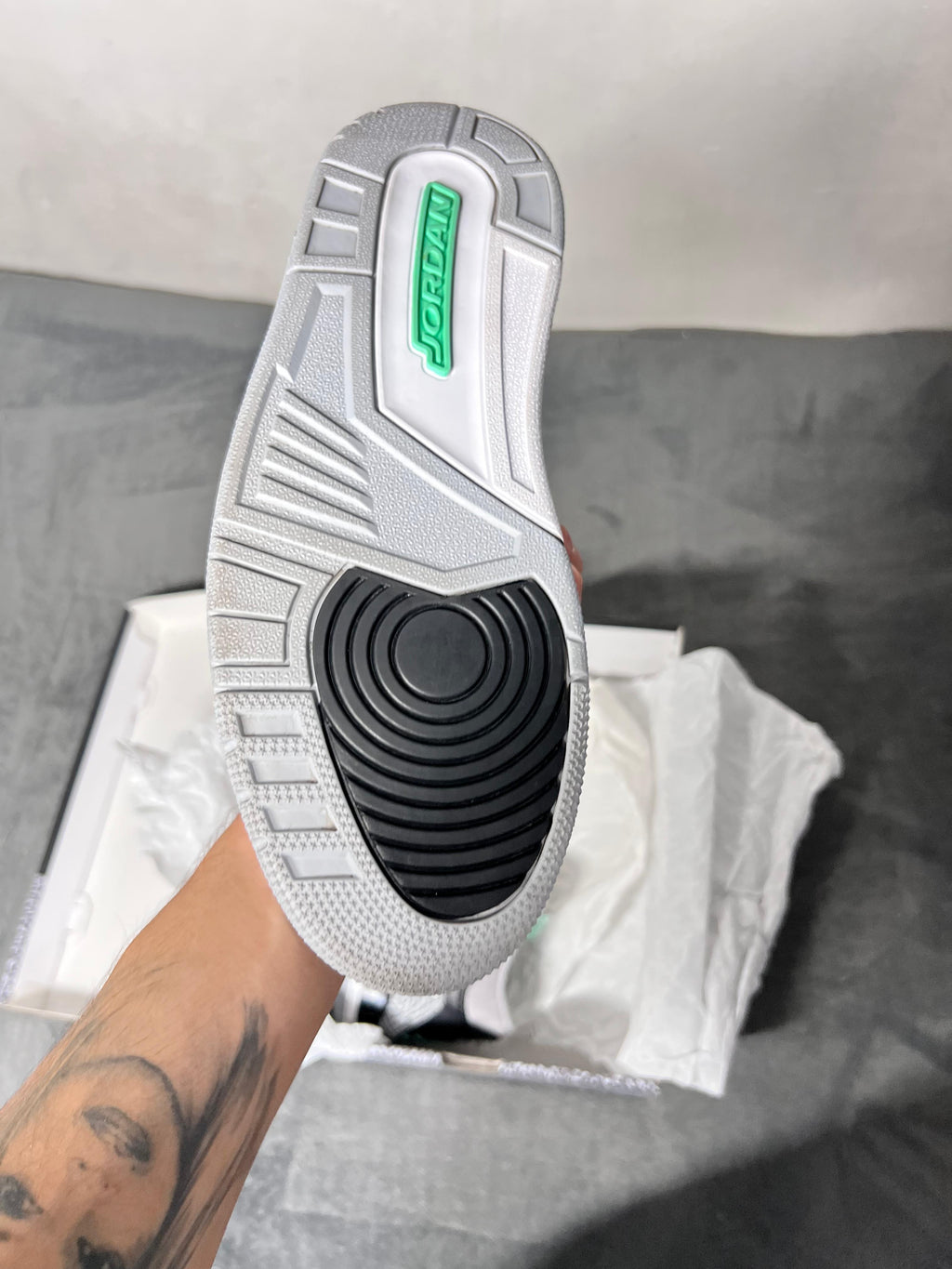 Jordan 3 Retro Green Glow (11 US - 29 MX)