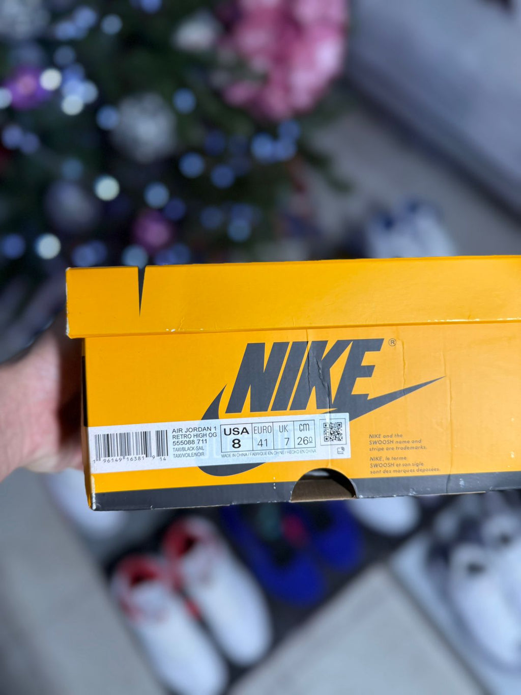 Jordan 1 Retro High OG Taxi (8 US - 26 MX)